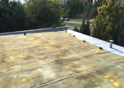 izolace střechy, hydroizolace střechy, plochá střecha, čím izolovat plochou střechu, kolik stojí izolace ploché střechy